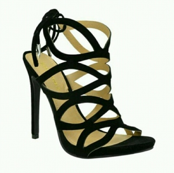 Shoe Republic LA Shoes - LACHEETA STILETTO BLK